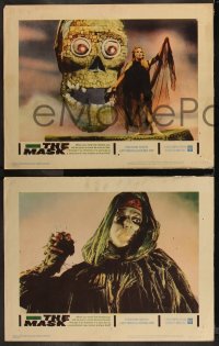 1f0774 MASK 8 LCs 1961 you won't believe the hypnotic evil of Magic Mystic Mask, great images!