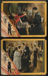 1f0837 MULHALL'S GREAT CATCH 3 LCs 1926 Maurice 'Lefty' Flynn in the title role as Joe, ultra rare!