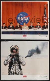 1f0785 RIGHT STUFF 8 LCs 1983 first NASA astronauts Sam Shepard, Dennis Quaid, Ed Harris!