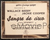 1f0420 O'SHAUGHNESSY'S BOY 20 Spanish LCs 1936 Wallace Beery, Jackie Cooper, Clarence Muse!