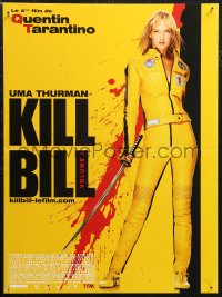 1g0843 KILL BILL: VOL. 1 French 16x21 2003 Quentin Tarantino directed, cool bloody design!