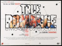 1g0865 TRUE ROMANCE French 16x21 1993 Christian Slater, Arquette, written by Tarantino!