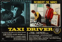 1g0763 TAXI DRIVER Italian 18x26 pbusta 1976 Robert De Niro in cab and looking at guns!