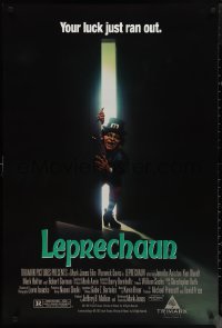 1g1278 LEPRECHAUN 1sh 1993 Warwick Davis, super young Jennifer Aniston, your luck just ran out!