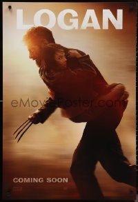 1g1283 LOGAN style B int'l teaser DS 1sh 2017 Jackman in the title role as Wolverine, Dafne Keen!