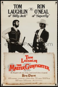 1g1301 MASTER GUNFIGHTER 1sh 1975 Tom Laughlin, Ron O'Neal, sword-fighting cowboy western!