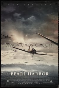 1g1345 PEARL HARBOR advance DS 1sh 2001 Michael Bay, World War II, B5N2 bombers flying in!