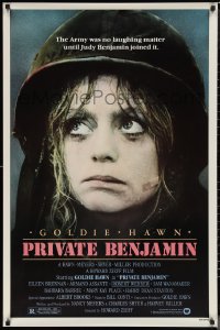 1g1360 PRIVATE BENJAMIN 1sh 1980 funny image of depressed soldier Goldie Hawn!