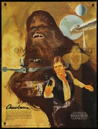 1g0367 STAR WARS 18x24 special poster 1977 A New Hope, George Lucas, Nichols, Coca-Cola, 4 of 4!