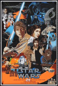 1g0219 STAR WARS #16/125 24x36 art print 2020 different montage art by Vance Kelly!