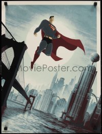 1g0224 SUPERMAN #65/75 18x24 art print 2017 Matt Ferguson art, variant edition!