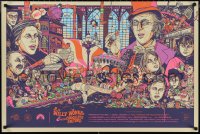 1g0233 WILLY WONKA & THE CHOCOLATE FACTORY #26/50 24x36 art print 2019 Sonny Folland art!