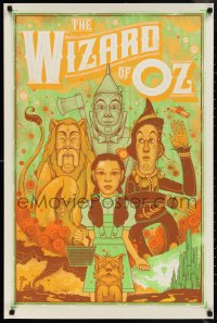 1g0234 WIZARD OF OZ #103/275 24x36 art print 2013 Mondo, art by Graham Erwin, first edition!