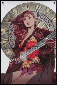 1g0249 WONDER WOMAN signed 24x36 art print 2017 Mondo, art by Tula Lotay, first edition!