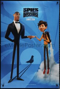 1g1428 SPIES IN DISGUISE style B int'l advance DS 1sh 2019 Will Smith, Tom Holland, super spy, super fly!