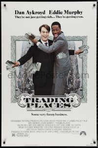 1g1470 TRADING PLACES 1sh 1983 Dan Aykroyd & Eddie Murphy are getting rich & getting even!