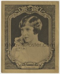 1j1457 FLORENCE VIDOR deluxe local theater 8x10 still 1920s portrait of the pretty leading lady, rare!