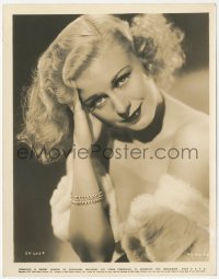 1j1473 GINGER ROGERS 8x10.25 still 1935 beautiful close portrait of the RKO leading lady!