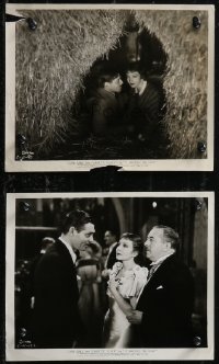 1j1673 IT HAPPENED ONE NIGHT 2 8x10 stills 1934 Claudette Colbert & Clark Gable, Frank Capra!