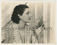 1j1488 KAY FRANCIS 8x10 still 1936 beautiful portrait with flower by Elmer Fryer at Warner Bros!