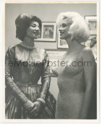 1j1499 MARILYN MONROE 8x10 RE-STRIKE photo 2000 in Happy Birthday Mr. President dress, w/ Callas!