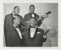 1j1507 MILLS BROTHERS ON PARADE 8x10 still 1956 John, Herbert, Harry & Donald performing!