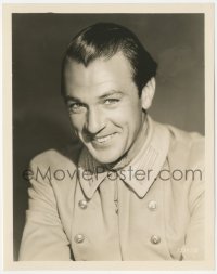 1j1523 OPERATOR 13 8x10.25 still 1934 smiling head & shoulders portrait of Gary Cooper in costume!