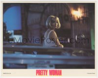 1j1597 PRETTY WOMAN 8x10 mini LC 1990 sexy prostitute Julia Roberts wearing blonde wig on street!