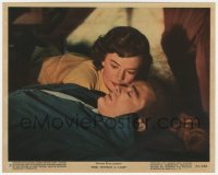 1j1600 REBEL WITHOUT A CAUSE color 8x10 still #7 1955 c/u of young lovers Natalie Wood & James Dean!