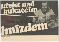 1j0280 ONE FLEW OVER THE CUCKOO'S NEST Czech 8x12 1978 Jack Nicholson, Milos Forman, different!