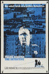 1j1900 DETECTIVE 1sh 1968 Frank Sinatra as gritty New York City cop, an adult look at police!