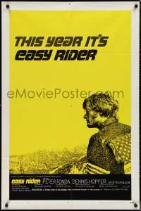 1j1921 EASY RIDER style C 1sh 1969 Peter Fonda, biker classic directed by Dennis Hopper!