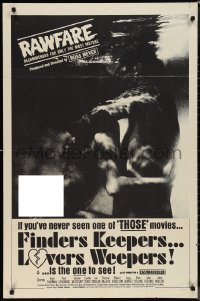 1j1946 FINDERS KEEPERS, LOVERS WEEPERS 1sh 1968 Russ Meyer, recommended for most mature!