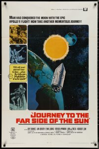 1j2014 JOURNEY TO THE FAR SIDE OF THE SUN 1sh 1969 Doppleganger, Earth meets itself in outer space!