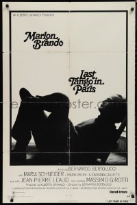 1j2028 LAST TANGO IN PARIS 1sh 1973 Marlon Brando, Maria Schneider, Bernardo Bertolucci!