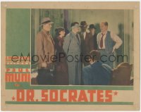 1j1004 DR. SOCRATES LC 1935 doctor Paul Muni kidnapped by criminals & forced to help them, rare!