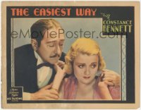 1j1005 EASIEST WAY LC 1931 Constance Bennett sleeps her way to the top, Menjou, pre-Code, rare!