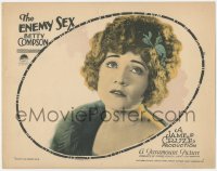 1j1007 ENEMY SEX LC 1924 wonderful close portrait of pretty chorus girl Betty Compson, ultra rare!