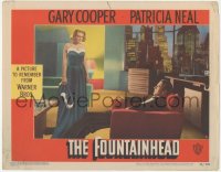 1j1015 FOUNTAINHEAD LC #6 1949 Patricia Neal learns Gary Cooper's true identity after he rapes her!