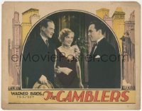 1j1016 GAMBLERS LC 1929 Lois Wilson, H.B. Warner, Jason Robards Sr., Michael Curtiz, ultra rare!