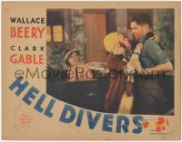 1j1039 HELL DIVERS LC 1932 Dorothy Jordan watches Marie Prevost manhandling Clark Gable, rare!