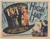 1j1043 HIGH HAT TC 1937 Frank Luther, Dorothy Dare, Esther Muir, Franklin Pangborn, ultra rare!