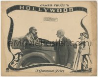 1j1050 HOLLYWOOD LC 1923 Nita Naldi in convertible plays herself, James Cruze directed, rare!