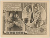 1j1073 KNICKERBOCKER BUCKAROO LC 1921 two images of cowboy Douglas Fairbanks Sr. & Marjorie Daw!