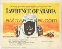 1j0901 LAWRENCE OF ARABIA TC 1962 David Lean classic, Peter O'Toole, best Kerfyser silhouette art!