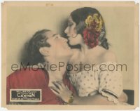 1j1082 LOVES OF CARMEN LC 1927 sexy Dolores del Rio & Victor McLaglen, Raoul Walsh silent, rare!