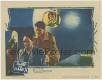 1j1088 MAN FROM PLANET X LC #3 1951 Edgar Ulmer, Field in alien ship watches Clarke & Schallert!