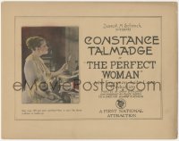 1j0912 PERFECT WOMAN TC 1920 ugly make-up made pretty Constance Talmadge 100% perfect, ultra rare!