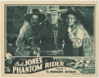 1j1131 PHANTOM RIDER chapter 9 LC 1936 Buck Jones, Marla Shelton, Diana Gibson, The Indians Attack!