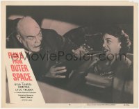 1j1132 PLAN 9 FROM OUTER SPACE LC #8 1958 c/u of Tor Johnson attacking, Ed Wood classic bad movie!